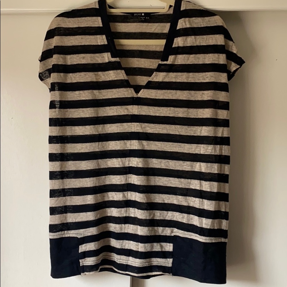Bylyse Anthropologie Linen Top S
